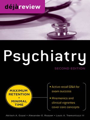 cover image of Deja Review Psychiatry